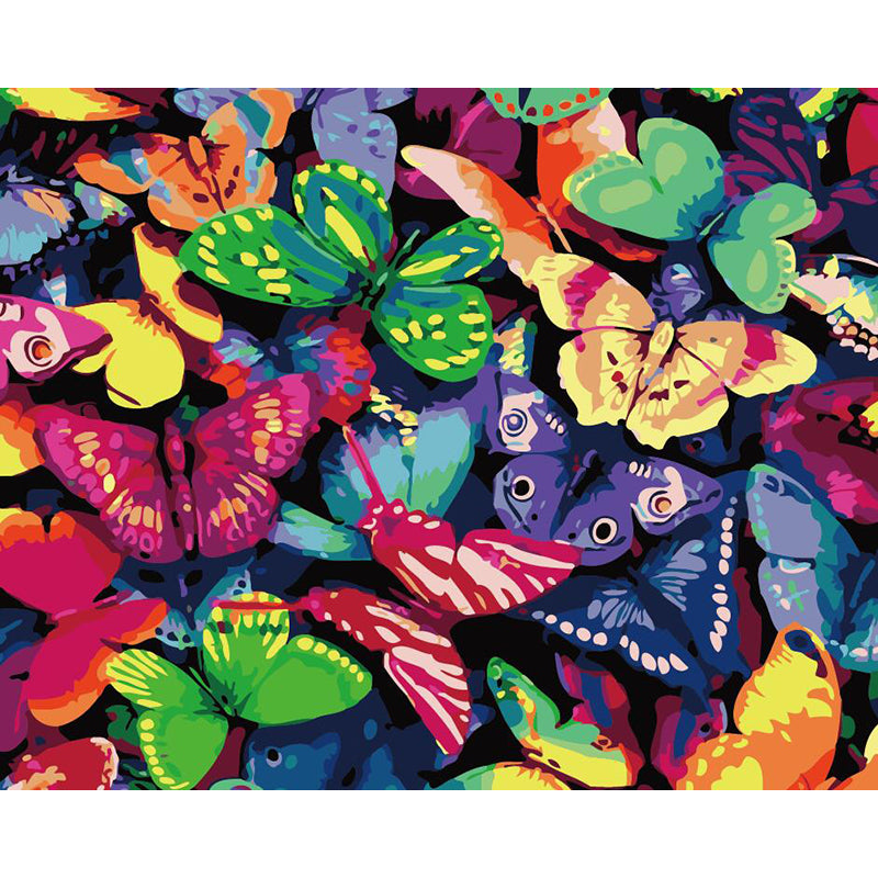 DIY Painting By Numbers - Butterflies(16"x20" / 40x50cm)