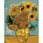 DIY Painting By Numbers -Sunflower (16"x20" / 40x50cm)