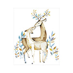 DIY Painting By Numbers - New Sika Deer (16"x20" / 40x50cm)