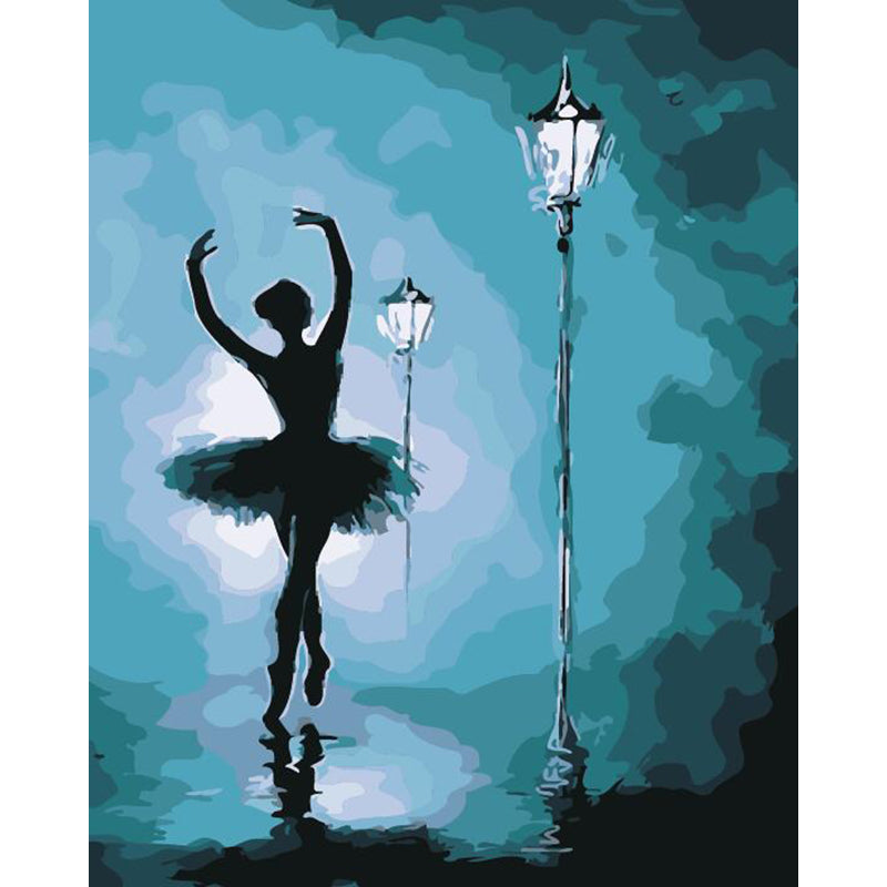 DIY Painting By Numbers - Beautiful Ballet Dancer (16"x20" / 40x50cm)