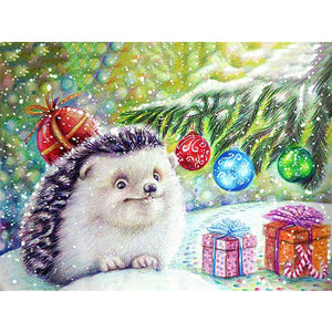DIY Painting By Numbers - Cute  Hedgehog(16"x20" / 40x50cm)