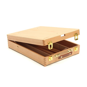 Wooden Desktop Easel & Storage Case