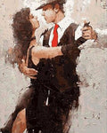 DIY Painting By Numbers - Abstract Passionate Tango (16"x20" / 40x50cm)