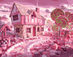 DIY Painting By Numbers - Candyland (16"x20" / 40x50cm)