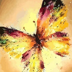 DIY Painting By Numbers -Colorful Butterfly (16"x20" / 40x50cm)